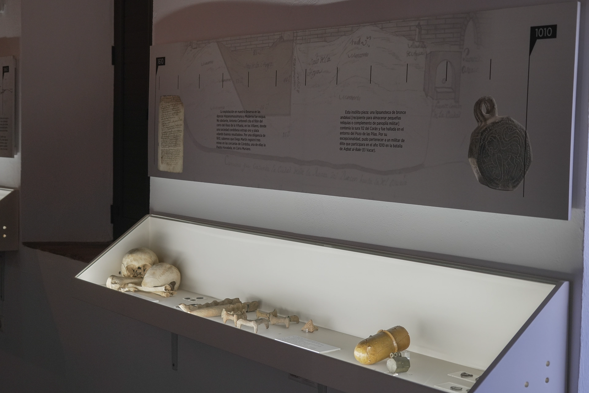 Piezas arqueológicas de la época protohistórica