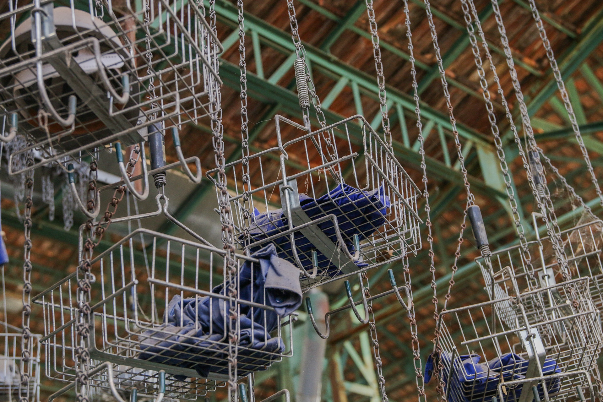 Zona de acopio y clasificación de materias primas