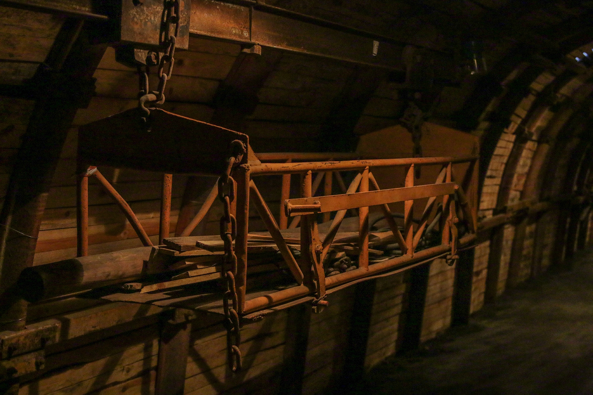Mobiliario y maquinaria de la antigua compañía