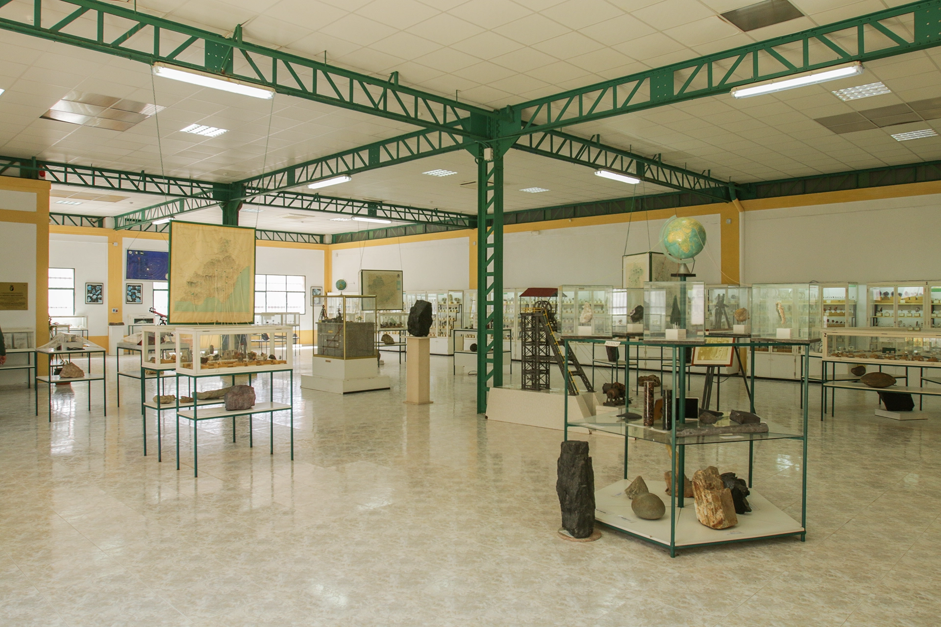 Maquetas a escala del lavadero de mineral