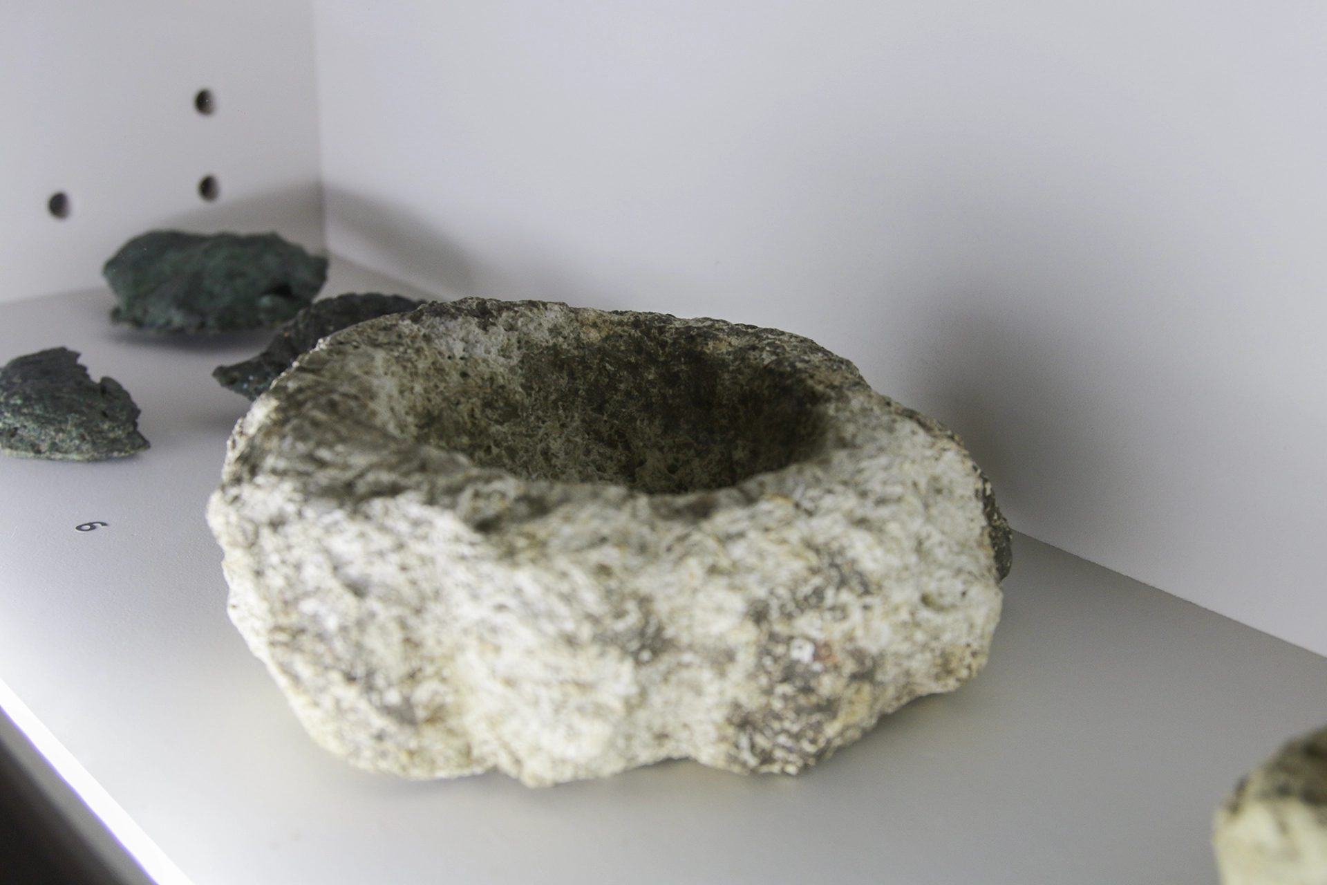 Legado minero en las vitrinas del museo