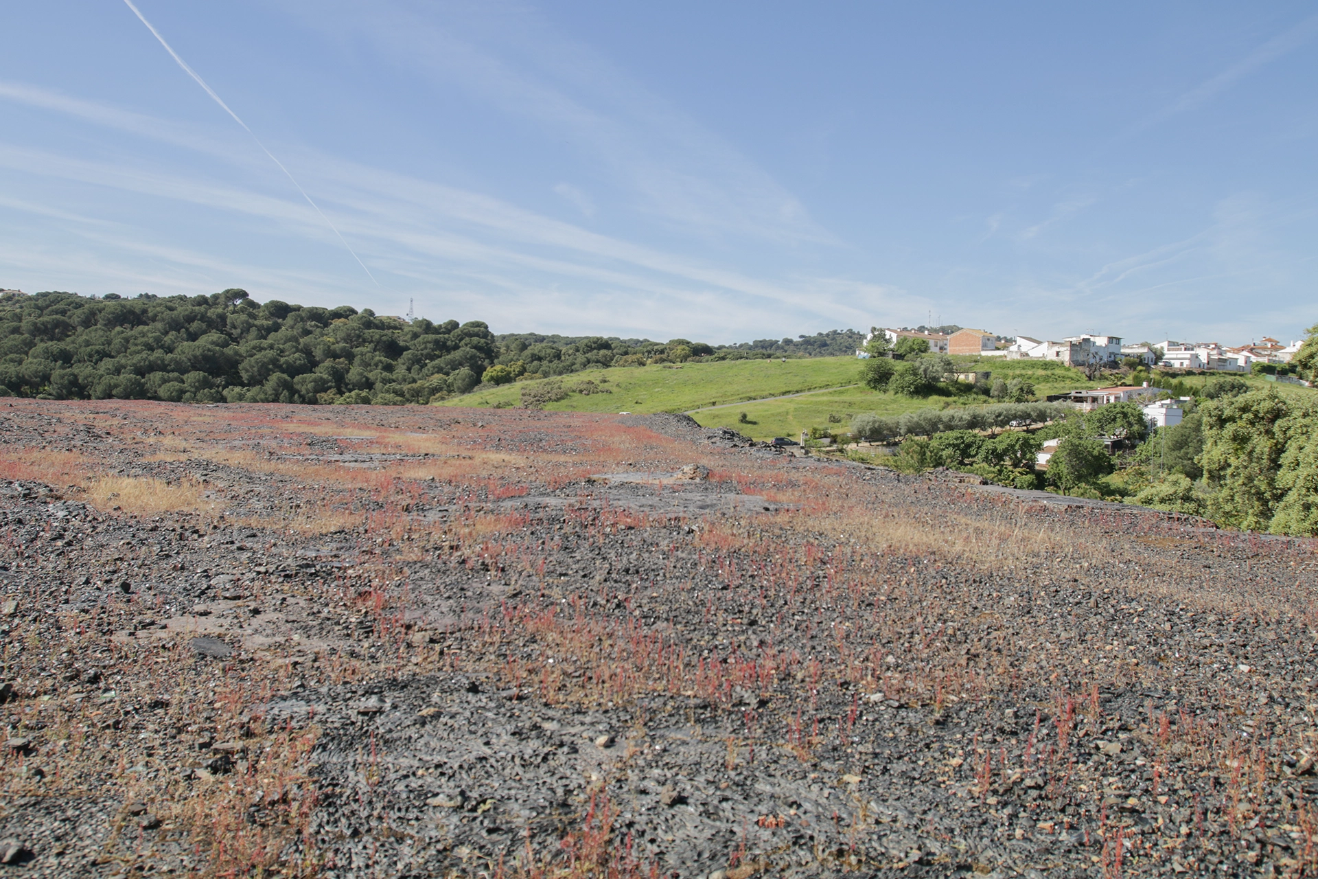 Textura de los minerales y tierras oxidadas